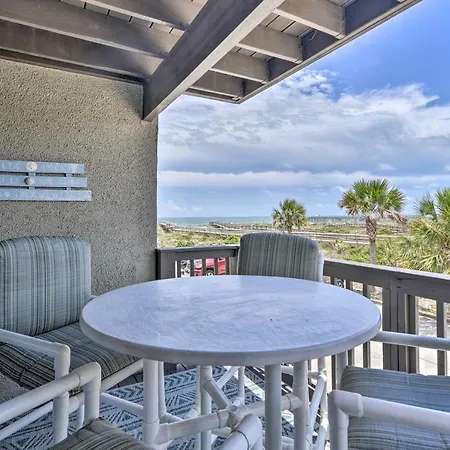 Ocean-View Fernandina Condo With Pool, Beach Access! Fernandina Beach Exterior photo